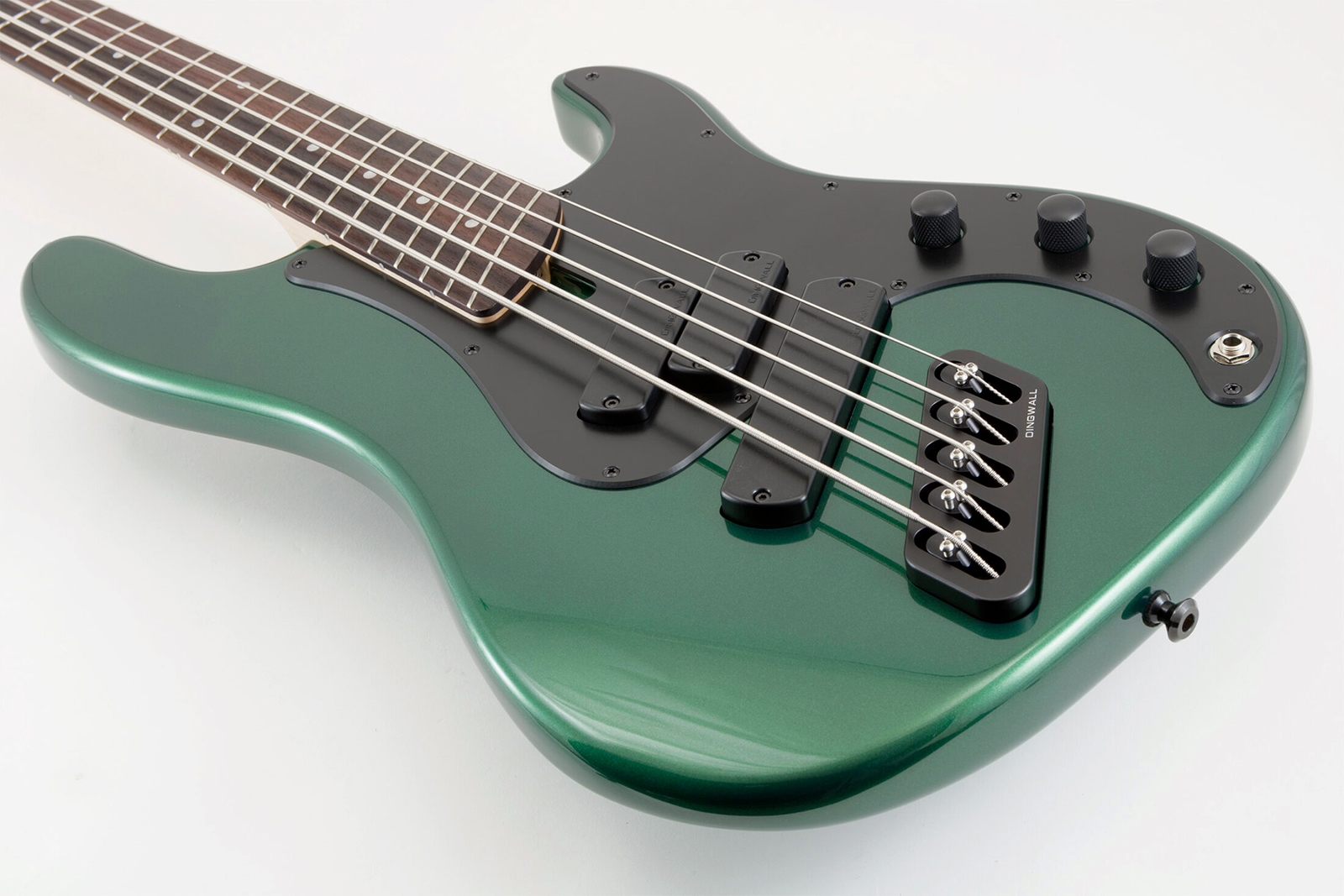 Dingwall Super P Sp1 5c Rw - Gloss Dark Candy Green - Bajo eléctrico de cuerpo sólido - Variation 2