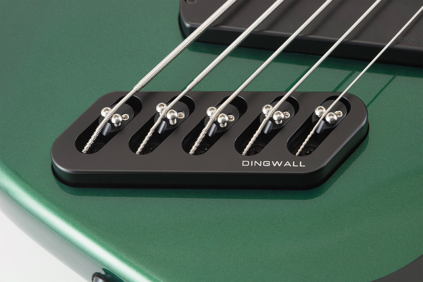 Dingwall Super P Sp1 5c Rw - Gloss Dark Candy Green - Bajo eléctrico de cuerpo sólido - Variation 3
