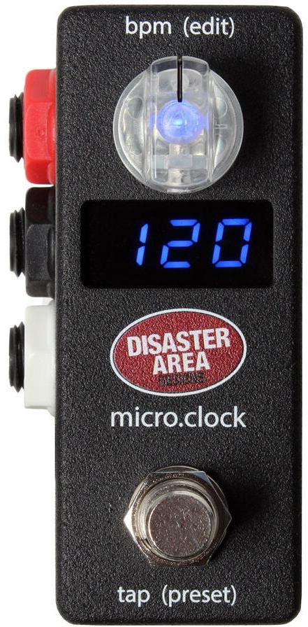 Controlador daw Disaster area Micro.Clock