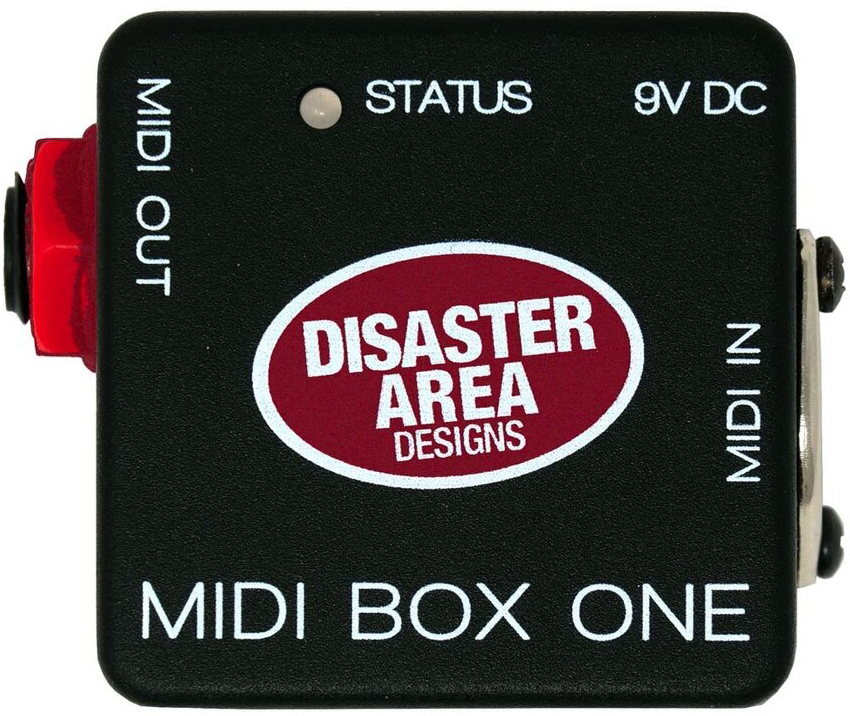 Disaster Area Midi Box One Din To 6.35mm Jack Converter - Controlador Midi - Main picture
