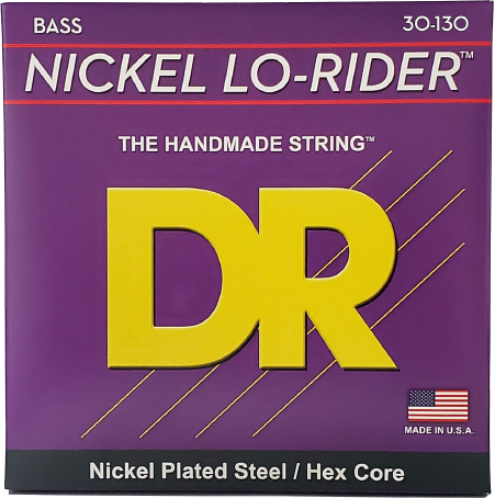 Dr Lo-rider Nickel Plated Steel 30-130 - Cuerdas para bajo eléctrico - Main picture