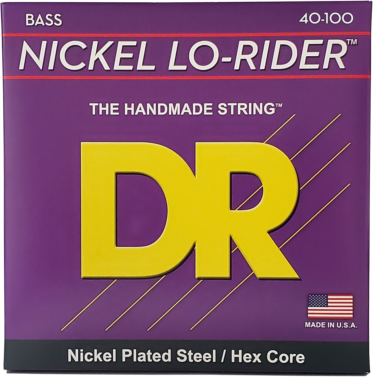 Dr Lo-rider Nickel Plated Steel 40-100 - Cuerdas para bajo eléctrico - Main picture