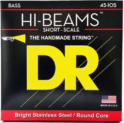 Cuerdas para bajo eléctrico Dr HI-BEAMS Stainless Steel 45-105 Short Scale - Juego de 4 cuerdas