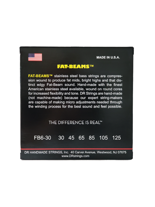 Dr Fat-beams Stainless Steel 30-125 - Cuerdas para bajo eléctrico - Variation 2