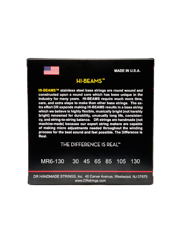 Dr Hi-beams Stainless Steel 30-130 - Cuerdas para bajo eléctrico - Variation 2