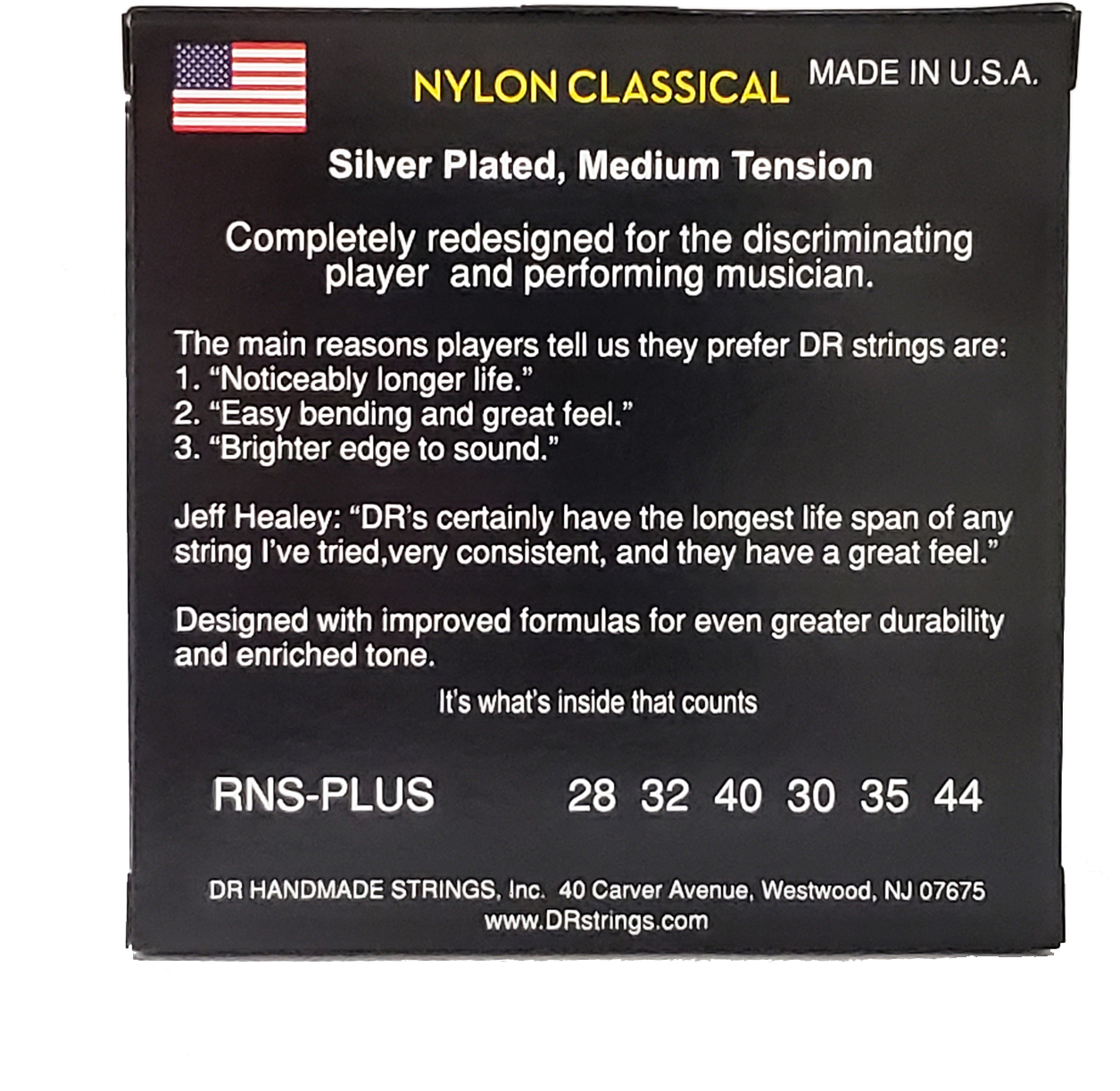 Dr Rns-plus Classical Medium (28/44) - Cuerdas guitarra clásica nylon - Variation 1