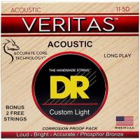 VTA-11 VERITAS Coated Core Custom Light 11-50 - juego de cuerdas