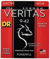 VTE-9 Electric Guitar 6-String Set Veritas 9-42 - juego de cuerdas