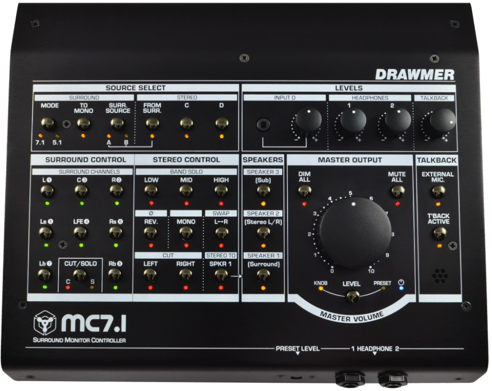 Drawmer Mc7.1 - Controlador de estudio / monitor - Main picture