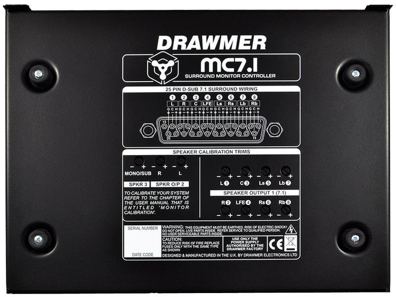 Drawmer Mc7.1 - Controlador de estudio / monitor - Variation 2