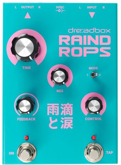 Dreadbox Raindrops Delai - Pedal de reverb / delay / eco - Main picture