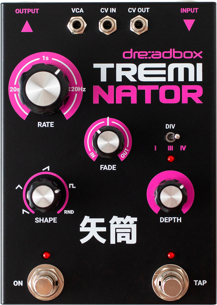 Dreadbox Treminator Tremolo - Pedal de chorus / flanger / phaser / modulación / trémolo - Main picture