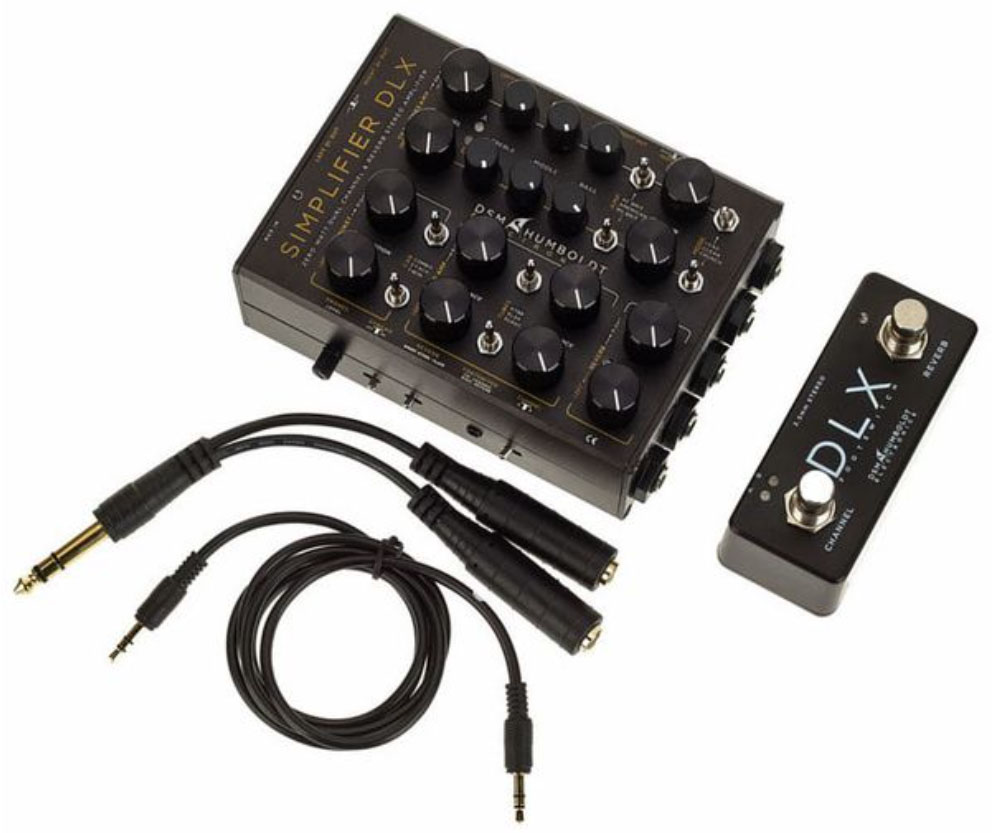 Dsm Humboldt Simplifier Dlx Zero Watt Dual Channel & Reverb Stereo Amplifier - Caja DI - Variation 5