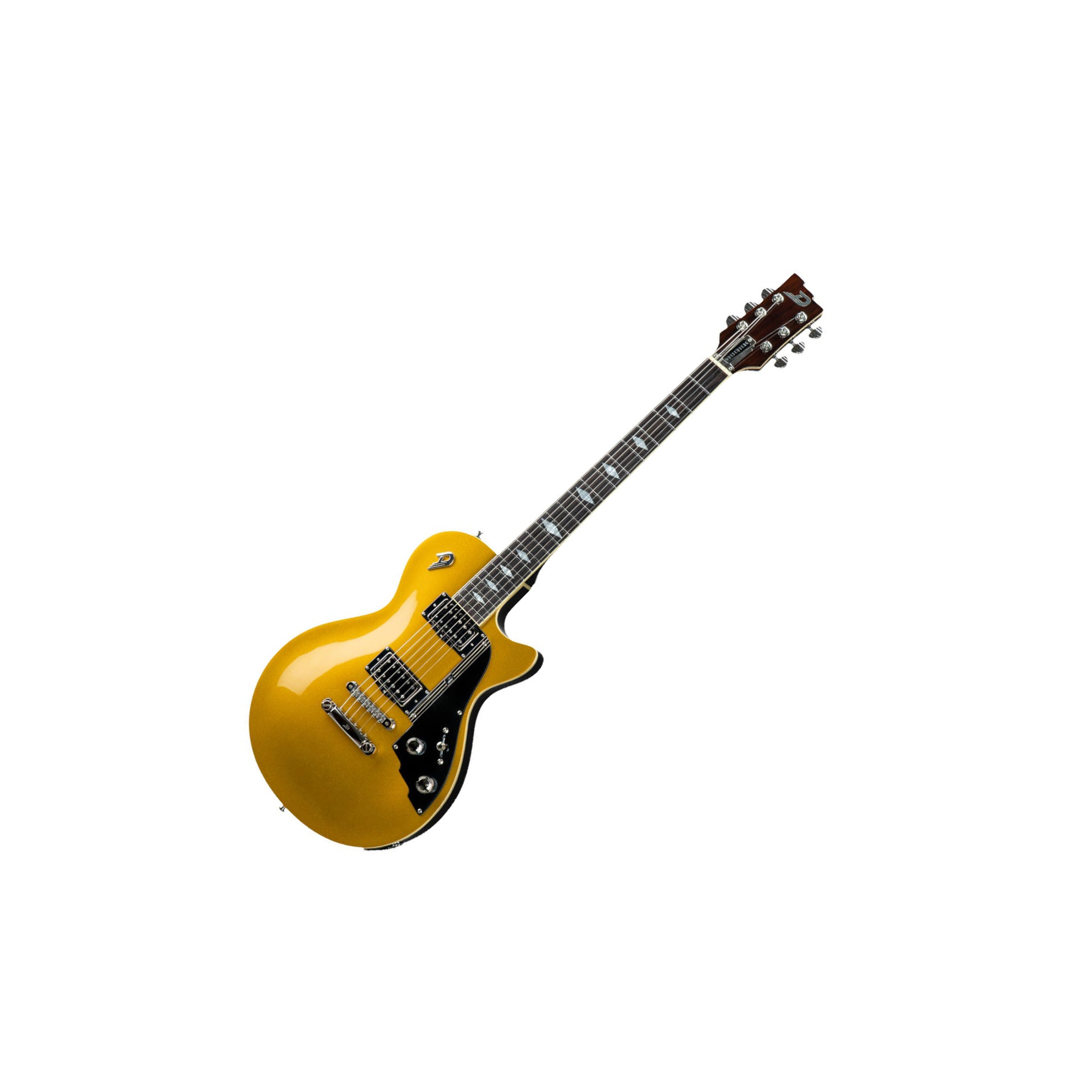 Duesenberg 59er 2h Ht Rw - Gold Top - Guitarra eléctrica de corte único. - Variation 1