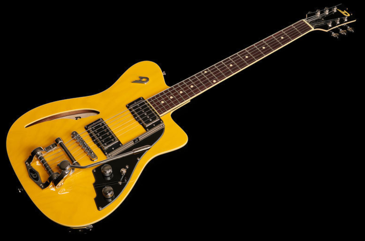 Duesenberg Caribou Hs Trem Rw - Butterscotch Blonde - Guitarra eléctrica de corte único. - Variation 1