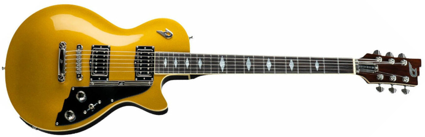 Duesenberg 59er 2h Ht Rw - Gold Top - Guitarra eléctrica de corte único. - Main picture