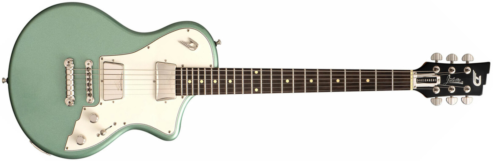 Duesenberg Julietta 2h Ht Rw - Catalina Harbor Green - Guitarra eléctrica de corte único. - Main picture