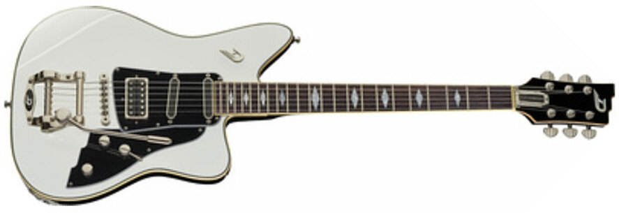 Duesenberg Paloma Hss Trem Rw - White - Guitarra eléctrica de corte único. - Main picture