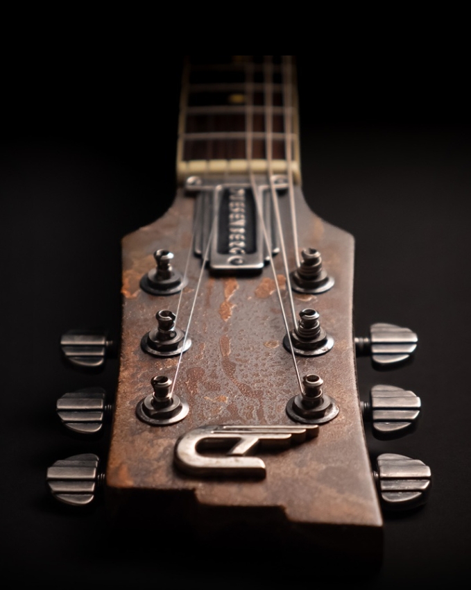 Duesenberg Custom Shop Starplayer Tv Hs Trem Rw - Rusty Relic - Guitarra eléctrica semi caja - Variation 4