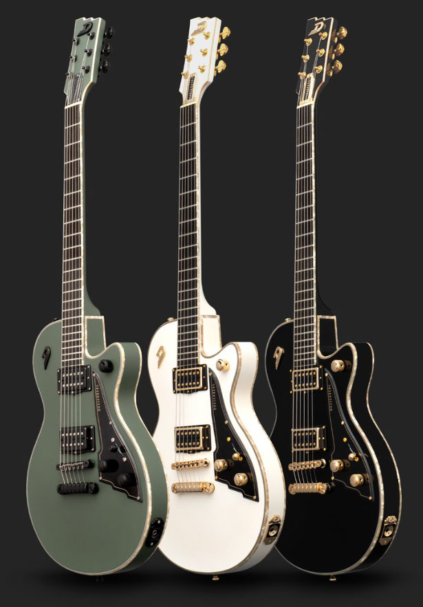 Duesenberg Fantom A 2h Ht Eb - Aged White - Guitarra eléctrica de corte único. - Variation 4