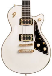 Guitarra eléctrica de corte único. Duesenberg Fantom Series A - Aged white