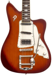 Guitarra eléctrica de corte único. Duesenberg Paloma - Vintage burst
