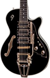 Guitarra eléctrica semi caja Duesenberg Starplayer Custom - Black