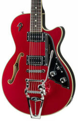 Guitarra eléctrica semi caja Duesenberg Starplayer III - Catalina red