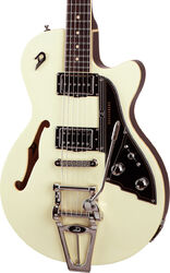 Guitarra eléctrica semi caja Duesenberg Starplayer TV - Vintage white