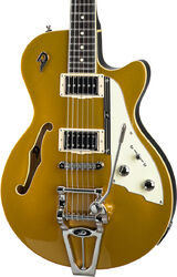 Guitarra eléctrica semi caja Duesenberg Starplayer TV - Gold top