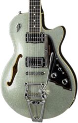 Guitarra eléctrica semi caja Duesenberg STARPLAYER TV - Silver sparkle