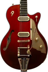 Guitarra eléctrica semi caja Duesenberg Starplayer TV Phonic - Balboa Pearl Red