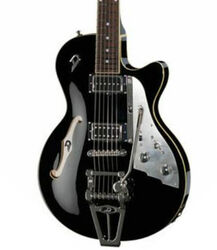 Guitarra eléctrica semi caja Duesenberg Starplayer TV+ Piezo - Black