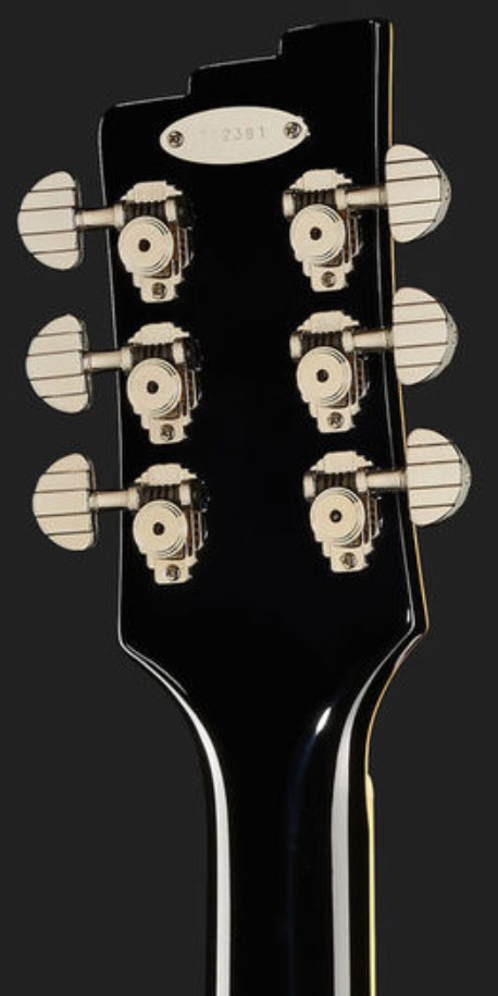 Duesenberg Julia Hs Trem Rw - Black - Guitarra eléctrica de corte único. - Variation 3