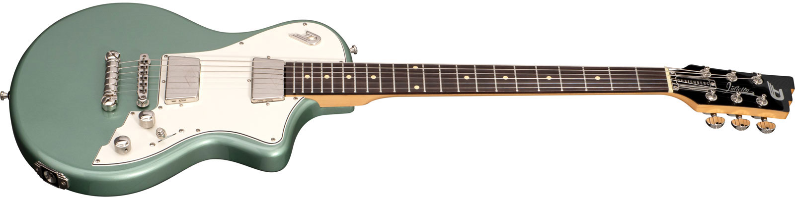 Duesenberg Julietta 2h Ht Rw - Catalina Harbor Green - Guitarra eléctrica de corte único. - Variation 1