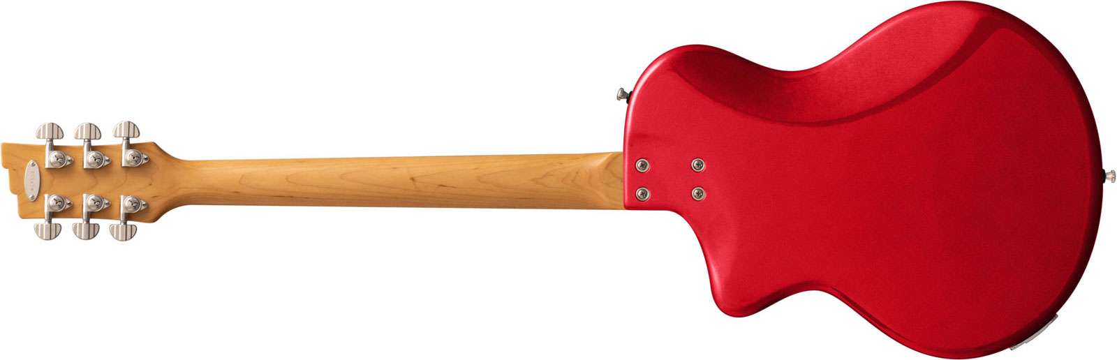 Duesenberg Julietta 2h Ht Rw - Catalina Red - Guitarra eléctrica de corte único. - Variation 2