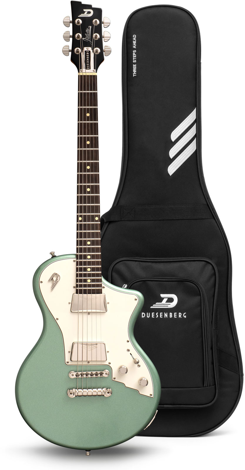 Duesenberg Julietta 2h Ht Rw - Catalina Harbor Green - Guitarra eléctrica de corte único. - Variation 3