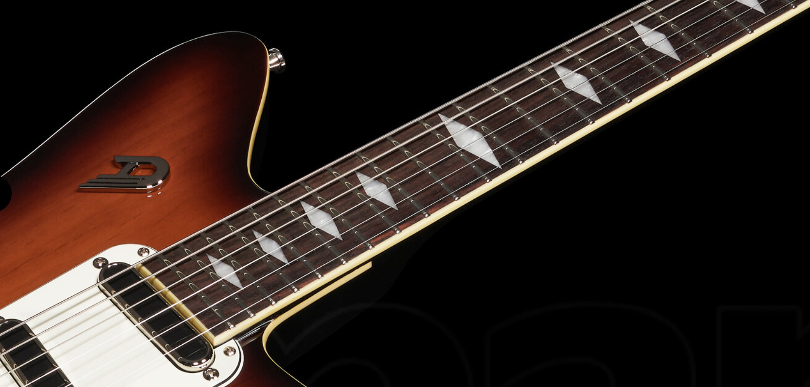Duesenberg Paloma Hss Trem Rw - Vintage Burst - Guitarra eléctrica de corte único. - Variation 1