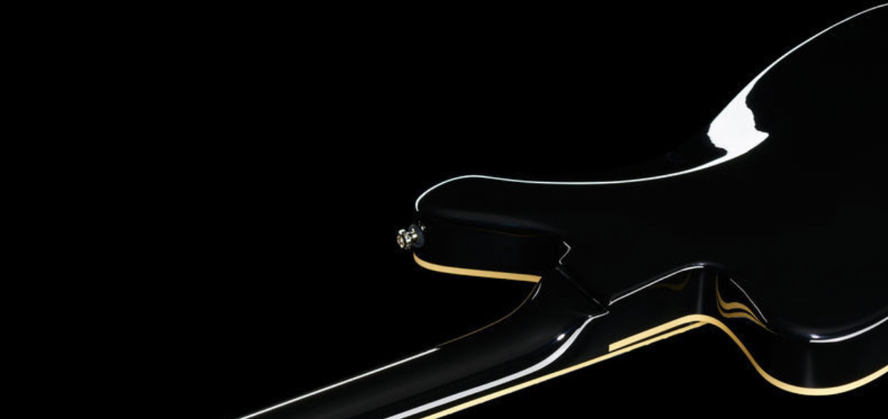 Duesenberg Paloma Hss Trem Rw - Black - Guitarra eléctrica de corte único. - Variation 3