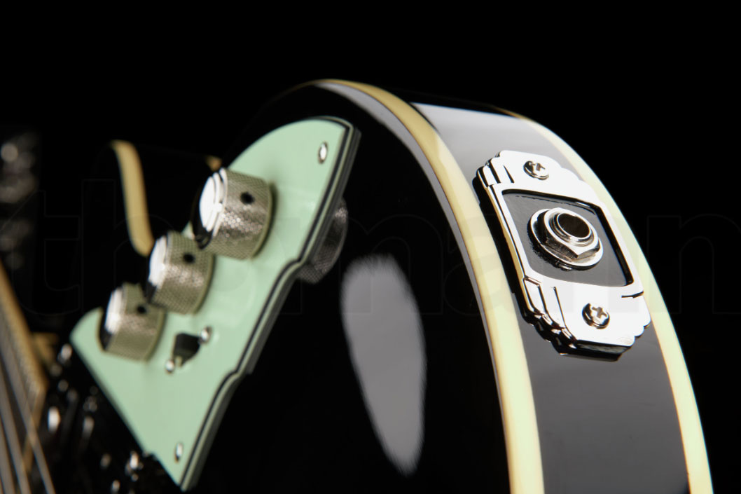 Duesenberg Starplayer Bass Shsc Rw - Black - Bajo eléctrico de cuerpo sólido - Variation 5