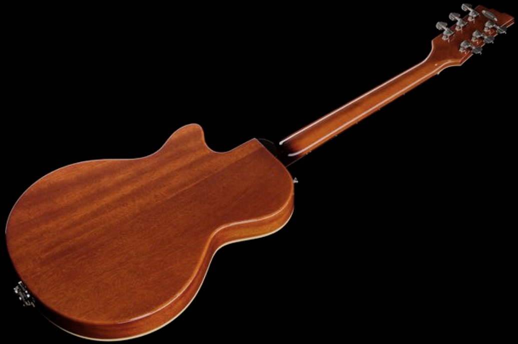 Duesenberg Starplayer Cbr Hs Trem Bigsby Rw - Tobacco Burst - Guitarra eléctrica semi caja - Variation 4