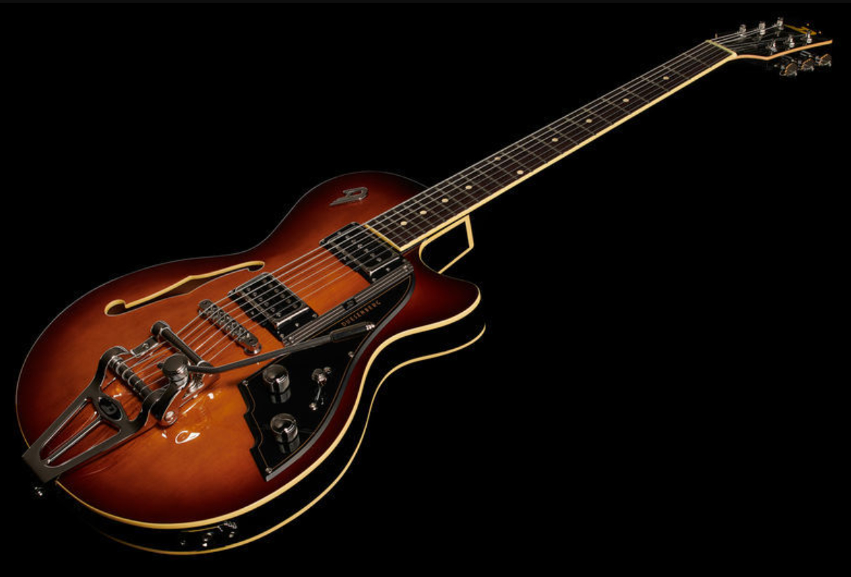 Duesenberg Starplayer Tv Hs Trem Rw - Vintage Burst - Guitarra eléctrica semi caja - Variation 1