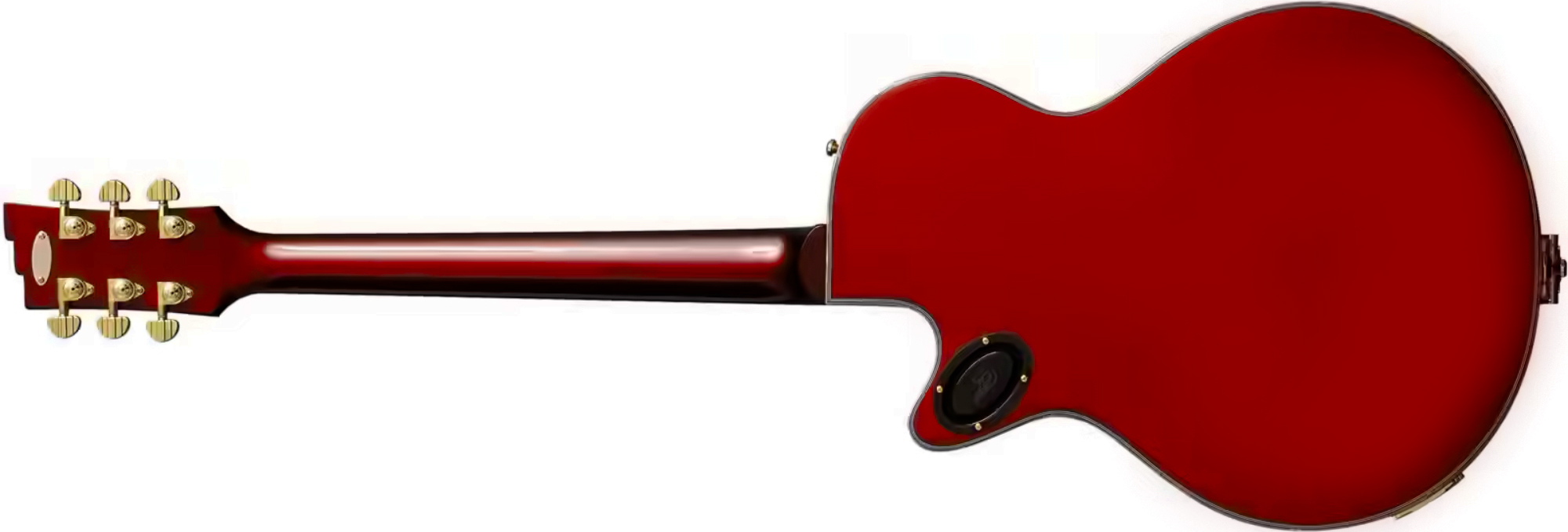 Duesenberg Starplayer Tv Phonic Hs Trem Rw - Balboa Pearl Red - Guitarra eléctrica semi caja - Variation 1