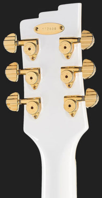 Duesenberg Starplayer Tv Phonic Hs Trem Rw - Venitian White - Guitarra eléctrica de corte único. - Variation 4
