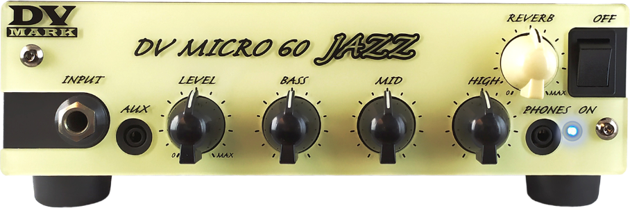 Dv Mark Micro 60 Jazz Head 60w - Cabezal para guitarra eléctrica - Main picture