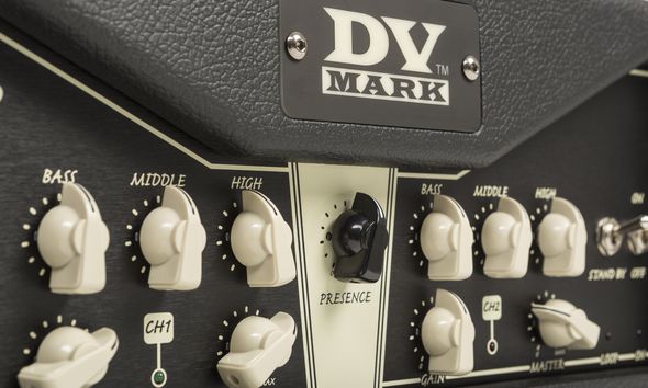 Dv Mark Greg Howe Maragold Head 40w Black - Cabezal para guitarra eléctrica - Variation 2