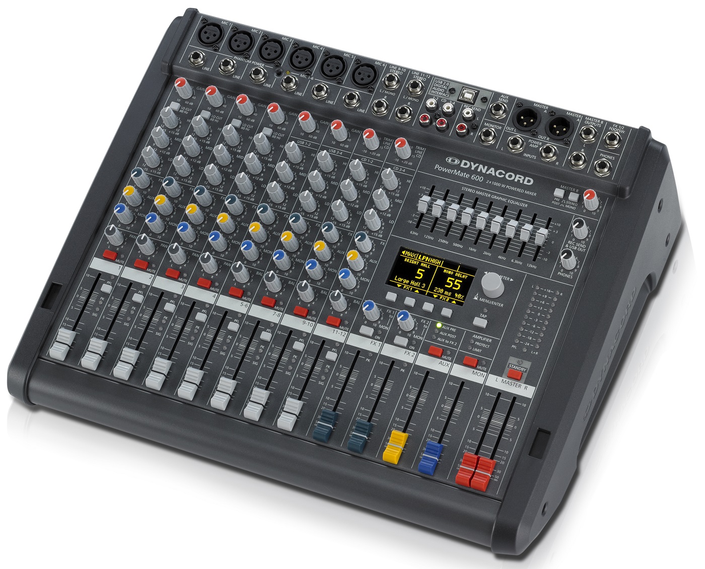 Dynacord Powermate 600-3 - Mesa de mezcla amplificada - Variation 1