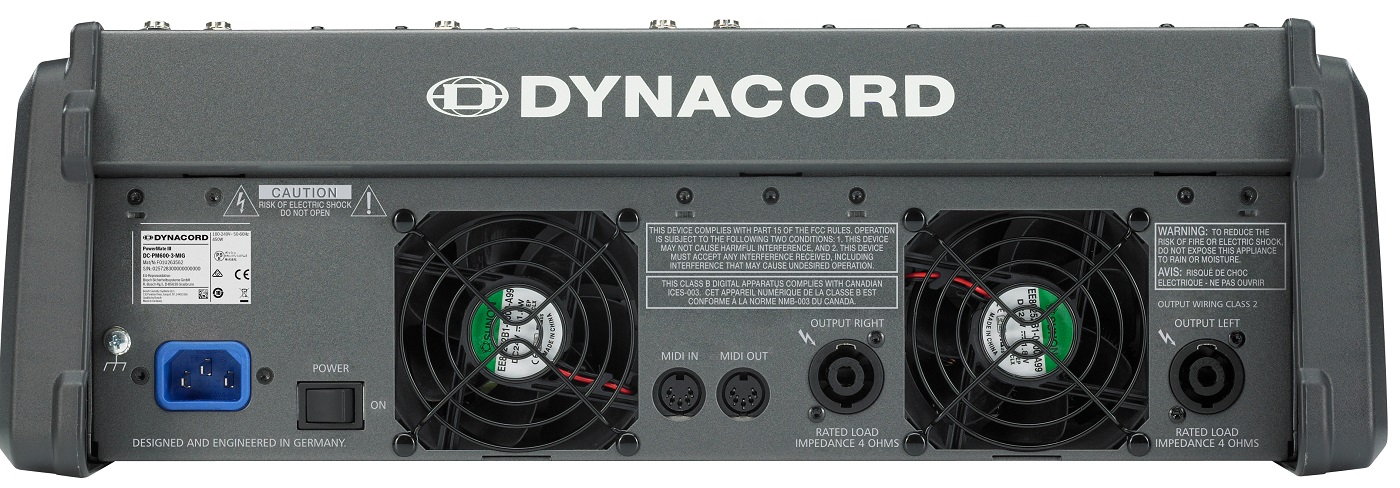 Dynacord Powermate 600-3 - Mesa de mezcla amplificada - Variation 3