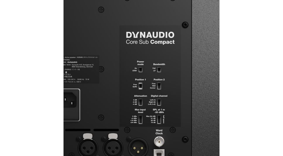 Dynaudio Core Sub Compact - Bafle de bajos de estudio - Variation 4
