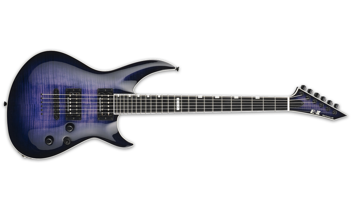 Esp E-ii Horizon Iii - Reindeer Blue - Guitarra eléctrica con forma de str. - Variation 1